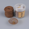 48pcs/Box Natural Coil Incense Coil Help Sleep Home Aromatherapy Fragrance Indoor Buddhist Sandalwood Incense Without Censer