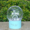 Crystal Snow Globes Crystal Ball Glass Craft Home Coffee Shop Merry-go-round Christmas Birthday Wedding Valentine&#39;s Day Gift