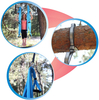 Aerial Yoga Swing with Extension Straps Antigravity Yoga Hammock Aerial Trapeze Sling Inversion Tool for Home Gym Fitness