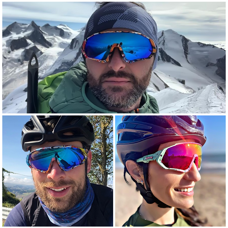 Riding Cycling Sunglasses Mtb Polarized Sports Cycling Glasses Goggles Bicycle Mountain Bike Glasses Men&#39;s Women Cycling Eyewear