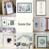 A4 A3 Photo Frame Wooden Frame Black White Color Picture Frames for Picture Poster Wall Photo Frame Art Picture Hanger Frame