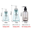 New Kitchen Foaming Liquid Soap Pump Bottle Hand Soap Dispenser 