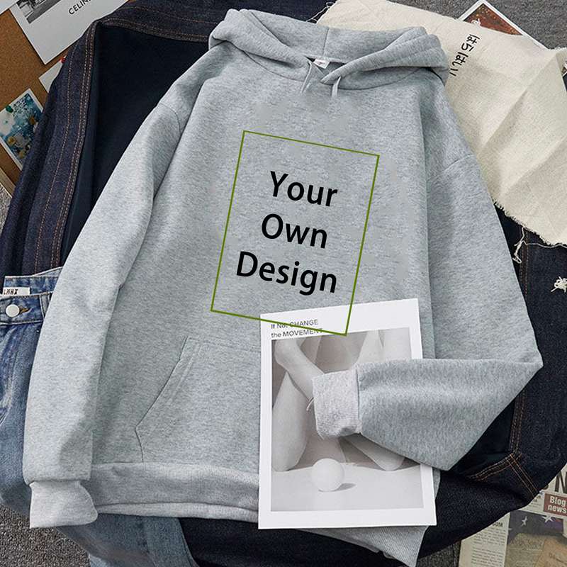 Your Own Design Brand Logo Picture Men Women Custom Hoodie Customize Logo Hoodie 