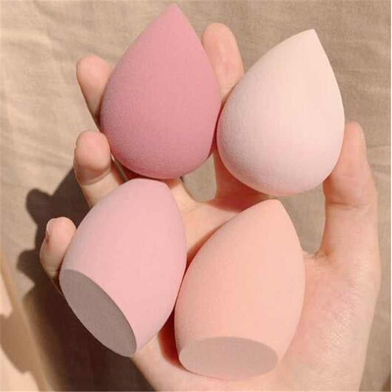 4pcs Makeup Sponge Powder Puff Dry And Wet Combined Beauty Cosmetic Ball