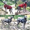  Large Pet Dog Jacket With Harness Winter Warm Dog Clothes For Labrador Waterproof Big Dog Coat Chihuahua French Bulldog Outfits
