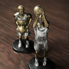 Creative Basketball Sports Figure Sculpture Home Decoration Ornaments Holiday Gifts Resin Embellishments Desktop Decorations