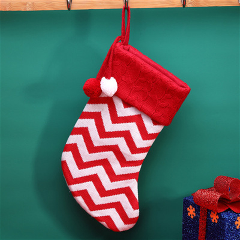 Original Design Luxury Velvet Embroidery Christmas Stocking