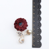 Red Royal Blue Rose Flower Brooch Women Men Jewelry Pin Bride Groom Collar Breastpin Brooches Corsage Dress Coat Accessories