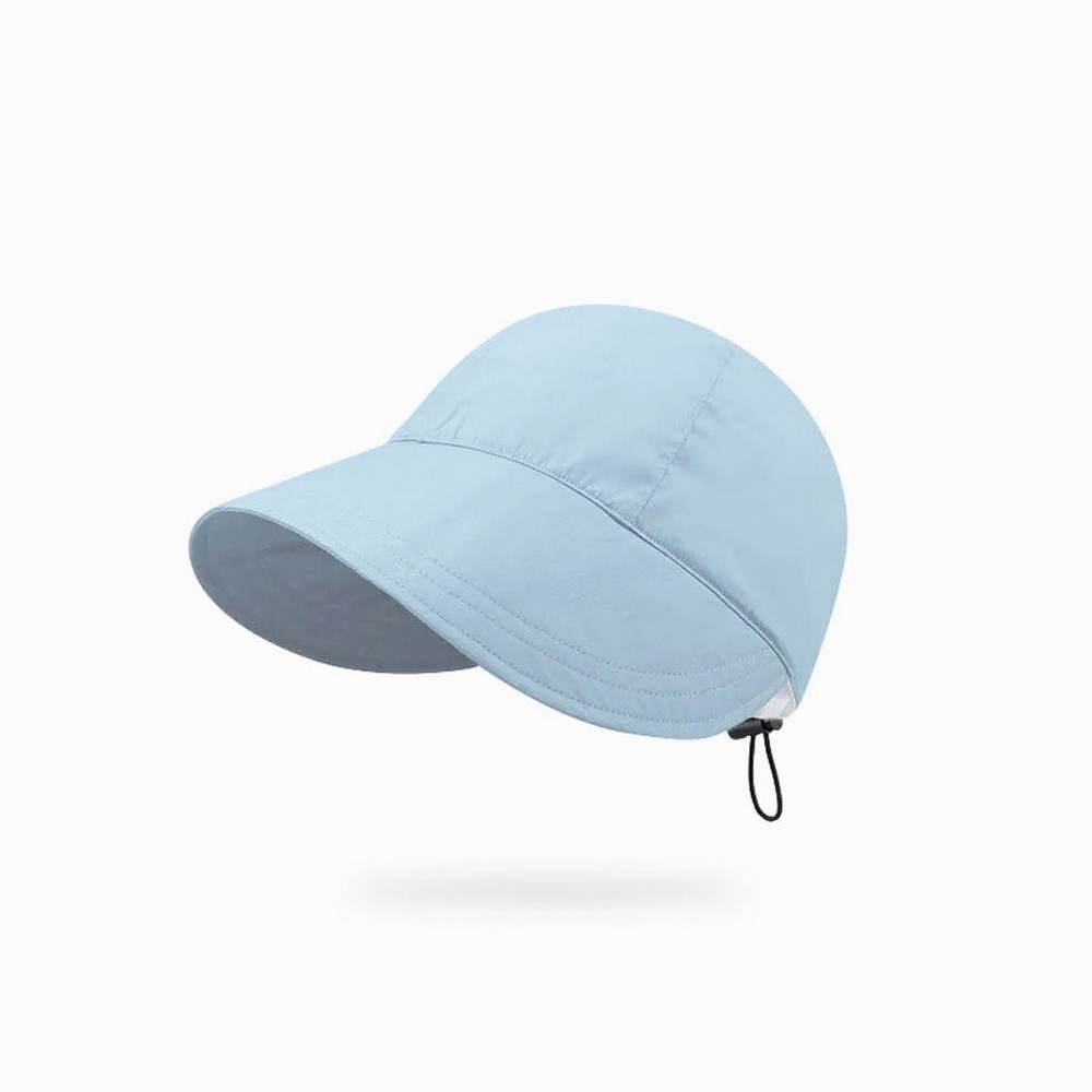 Foldable Wide Brim Sun Hat Drawstring Adjustable Caps for Men Women Beach Hats Summer Quick-drying Visors Fisherman Cap