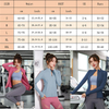 Women&#39;s Long Sleeves Sports Running Shirt Breathable Gym Workout Top Women&#39;s Yoga Jackets with Zipper with Finger Holes