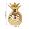 1 Pc Resin Pineapple Piggy Bank Faux Fruit Ornament Realistic Pineapple Props Creative Crafts Home Decoration Money Boxes