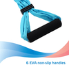 Aerial Yoga Swing with Extension Straps Antigravity Yoga Hammock Aerial Trapeze Sling Inversion Tool for Home Gym Fitness