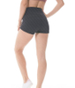 Yoga shorts higher female waist and buttock breathable expos