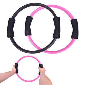 1PC Pilates Ring Magic Circle Dual Grip Sporting Goods Yoga Ring Exercise Fitness Body Massage Loop Lose Weight Equipment