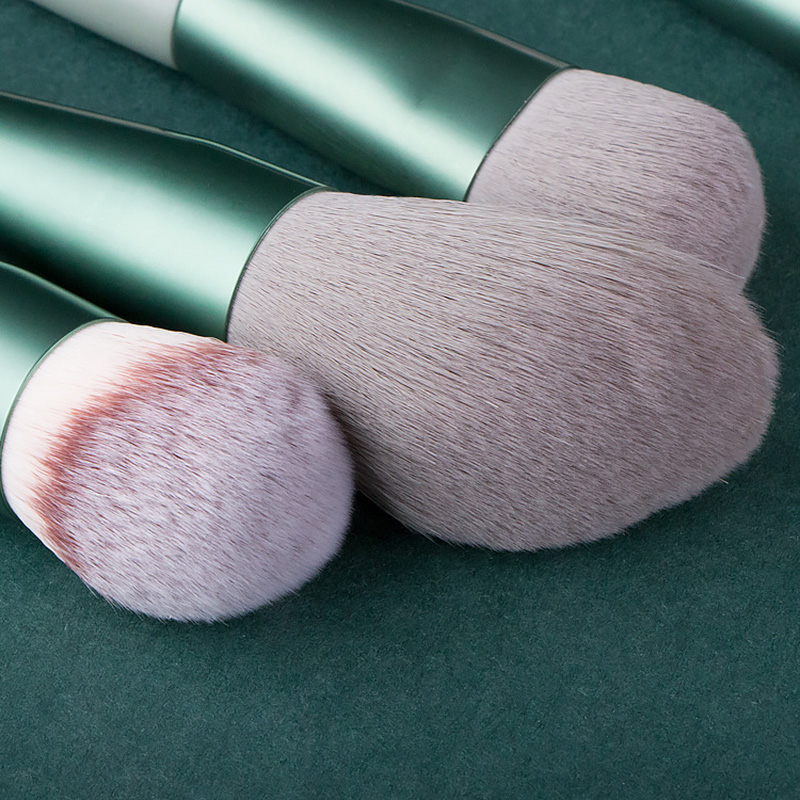  Matcha Green Unicorn Makeup Brushes Set With Bag Blending Powder Eye Face Brush 