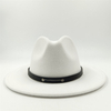 Fedora Hat Features Men&#39;s Hats Ladies Felt Jazz Ring Buckle Accessories Panama Fedora Hats