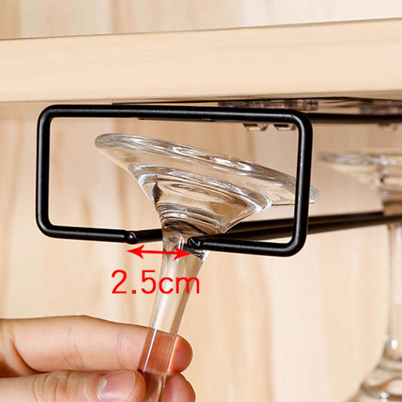 Wine Rack Glass Holder Useful Iron High Quality Hanging Bar Hanger Shelf Stainless Steel Wine Glass Rack Stand Paper Roll Holder