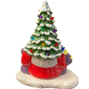 Christmas Decoration Ceramic Gnome Xmas Tree Figurines Statue Ornaments Creative Dwarf Desktop Miniatures Home Decoration Crafts