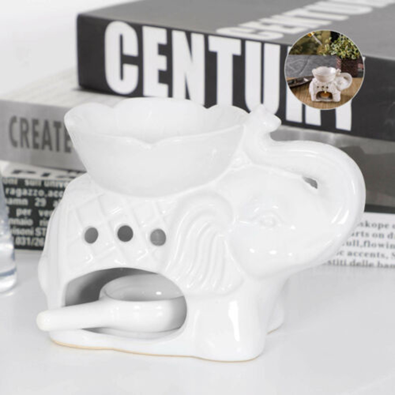  Elephant Oil Burner Wax Warmer Oil Wax Melts Fragrance Ceramic Tealight Holder