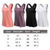 Yoga Shirt Women Gym Shirt Quick Dry Sports Shirts Cross Back Gym Top Women&#39;s Fitness Shirt Sleeveless Sports Top Yoga Vest
