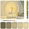 30CM LED Table Lamp Bedroom Circular Desk Lamps Home Decoration Living Room Stepless Dimming Bedside Lamp Night Light Gift