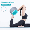 Yoga Pilates Circle TPE Yoga Fitness Roller Wheel Back Training Tool Slimming Magic Waist Shape Pilates Ring