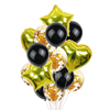 14Pcs Multi Confetti Balloon Happy Birthday Party Balloons Rose Gold Helium Balloons 
