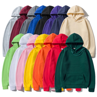 15 Color Casual Autumn Winter Fleece Hip Hop Hoody Sweat Femme Tops Clothing