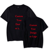 Customized Print Your Own Design Printed Unisex Tshirt