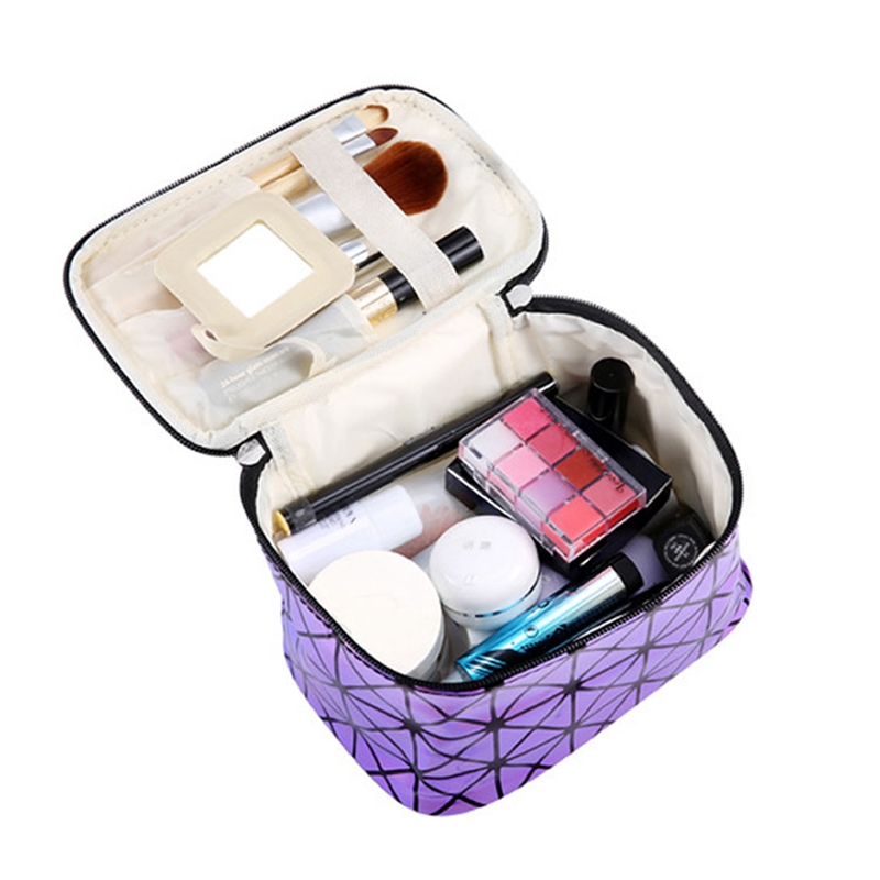 Travel Make Up Necessaries Organizer Zipper Makeup Case Pouch Toiletry Kit Bag