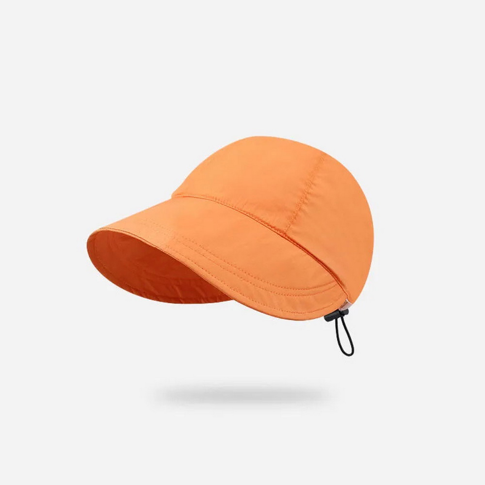 Foldable Wide Brim Sun Hat Drawstring Adjustable Caps for Men Women Beach Hats Summer Quick-drying Visors Fisherman Cap