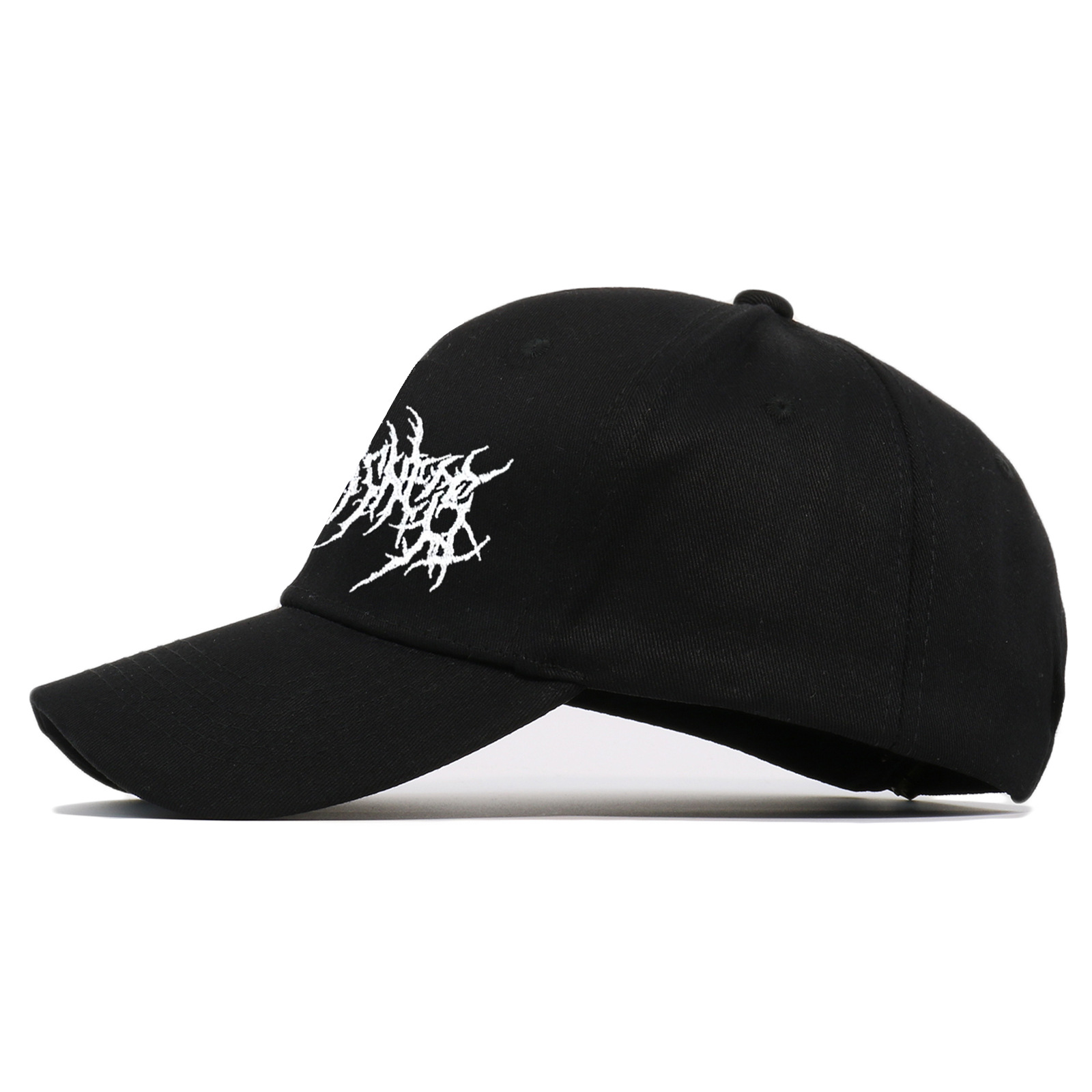 Gothic Street Punk Frauen Baseball Cap Cotton Fashion Embroidery Outdoor Black Sports Caps Men Women Hip Hop Snapback Dad Hats