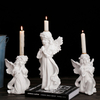 Cute Angel Candle Holder Nordic Home Decorations Resin Craft