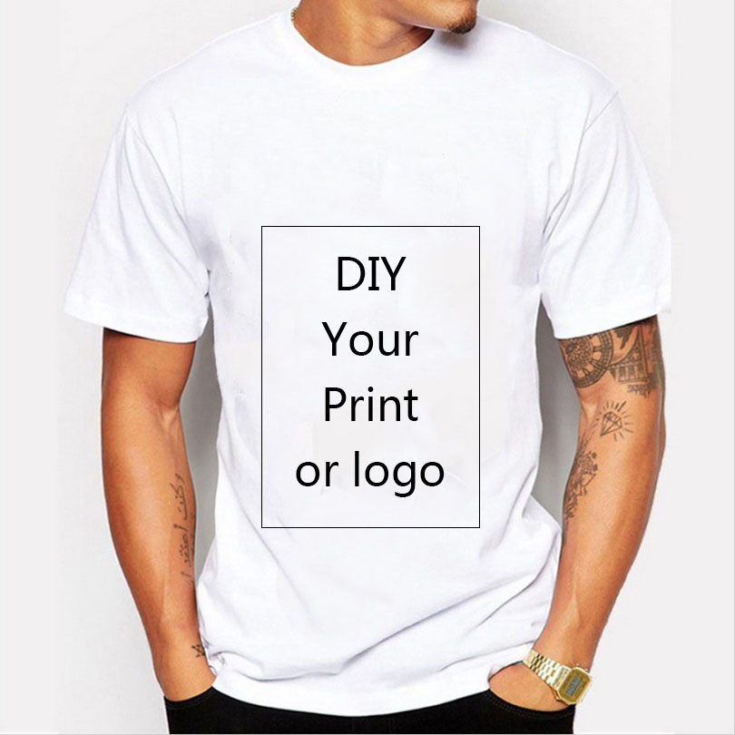 Customized Print T Shirt Men's/Women's/Child's DIY Your Like Photo Or Logo