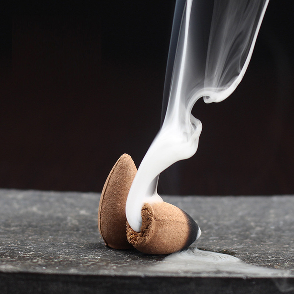 10pcs Hot Dragon Incense Burner Smoke Backflow Best Cone Censer Incense Holder Mini Office Desk Home Decor Teahouse Ornament