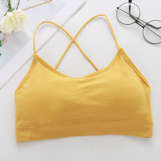 2022 High Quality Yoga Wear Sports Bra Custom Logo Fitness Sexy Cross Back Yoga Bra