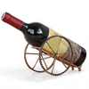 Creative Metal Wine Rack Vintage Wine Rack Stand Bottle Holder Storage Wedding Party Decor Display Stand Ornament Gift