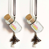 50Pcs 0.5ML Mini Glass Bottles Delicate Cork Stoppers Wish Bottles DIY Miniature Bottles Favor Cute Small Glass Jars