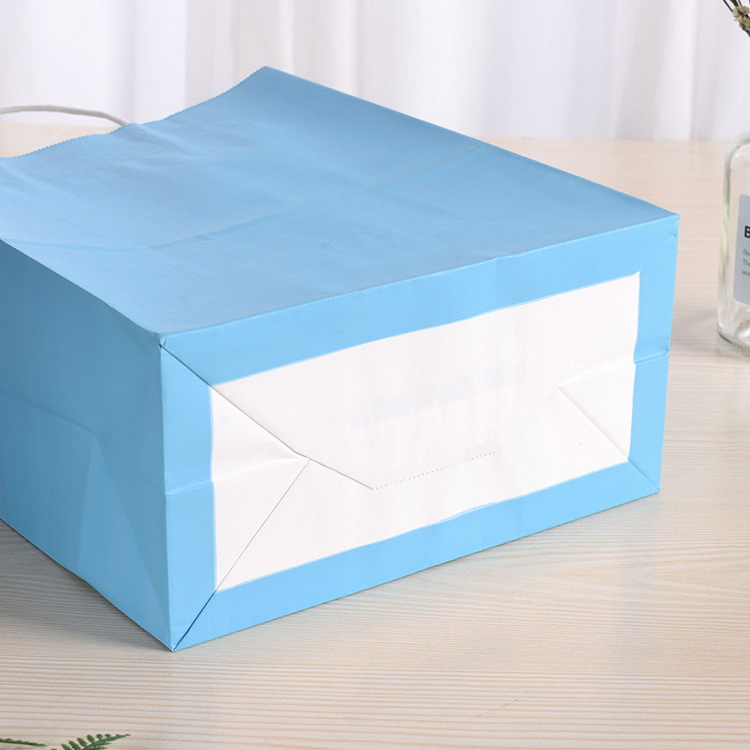 Fancy Factory Stocked Kraft Paper Gsm 260 Gift Paper Bag for Promotion