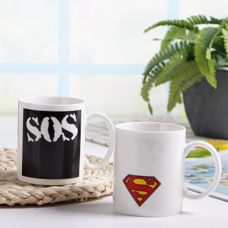 13oz Personalized Custom Logo Heat Sensitive Colour Changing Mug Blank White Gift 