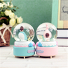 Factory Custom Made Best Home Decoration Snow Globe Gift Polyresin Rotating Snow Globes