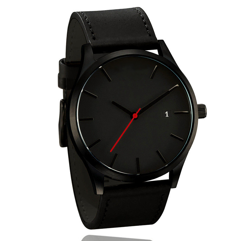 Top Luxury Brand Men Watches Men's Sports Quartz Clock Man Leather Army Military Wrist Watches 
