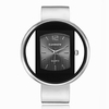 Luxury Brand Gold Silver Women Watches Steel Ladies Watch Creative Girl Quartz Wristwatch Clock 
