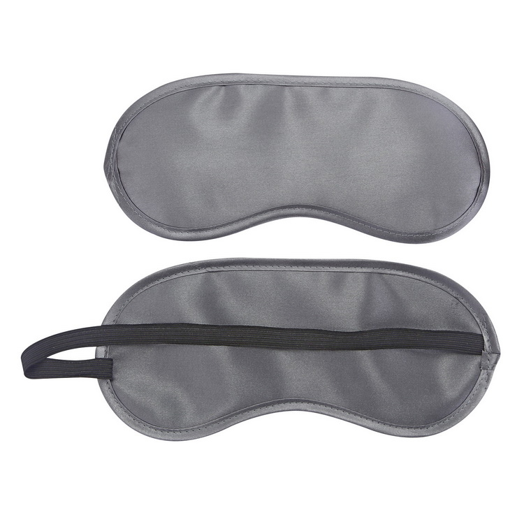 Comfortable Sleep Mask & Ear Plug Set. Includes Carry Pouch for Eye