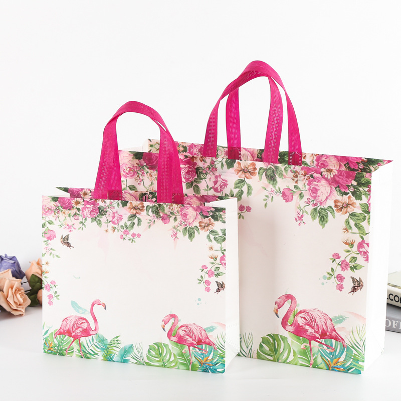 OEM Eco Friendly Non Woven Shopping Bag Recyclable Grocery Laminated PP Non-Woven Tote Bag