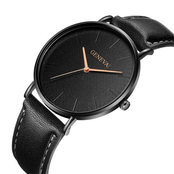 Mens Watches Top Brand Luxury Men Military Sport Wristwatch Leather Quartz Watch
