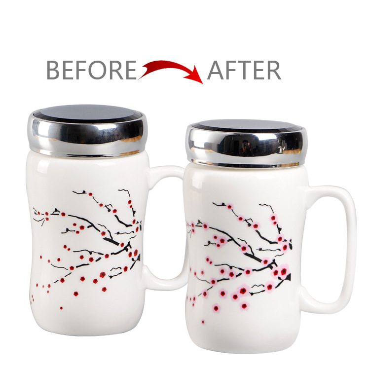 Classic Design Stainless Steel Color Changing Tumbler Thermal Travel Mug Wholesale Coffee Tumblers 