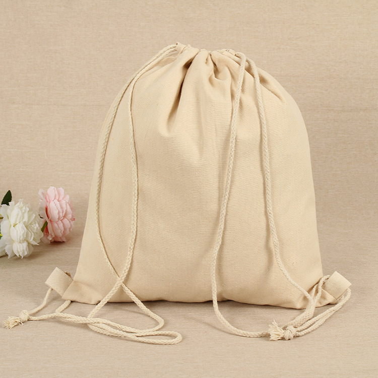 China factory custom printed pp non woven drawstring bags 