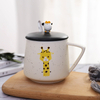 Wholesale Custom Ceramic Coffee Mug with Spoon