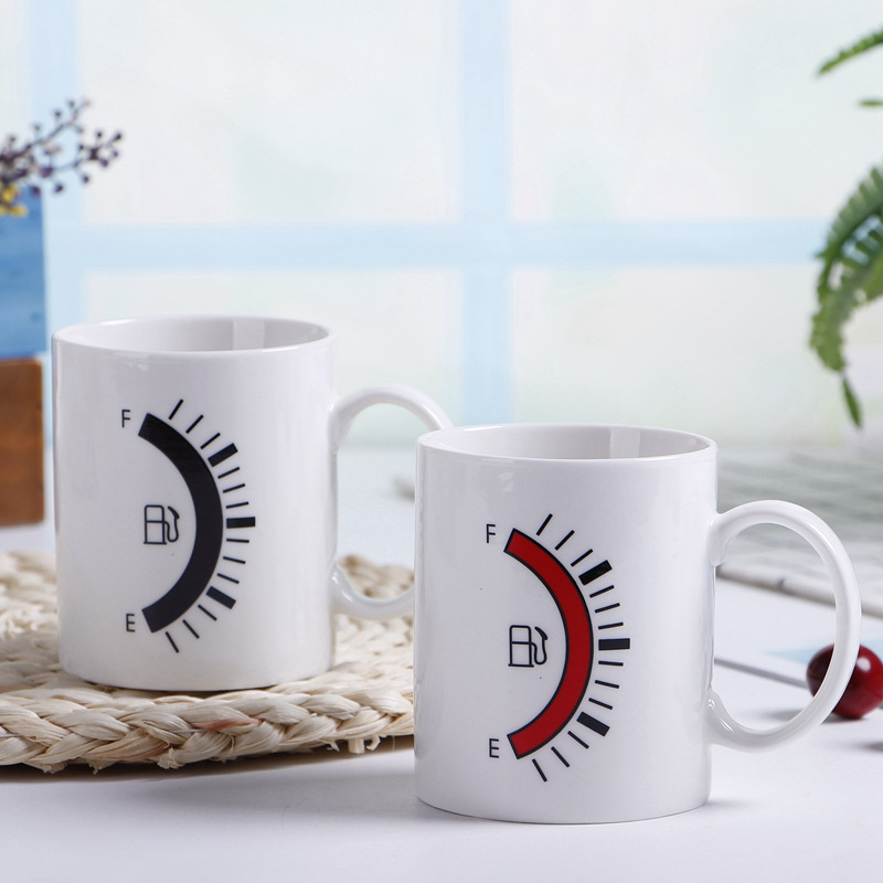 11oz Hot And Cold Water Color Change Logo Coffee Mug for Small Gift 